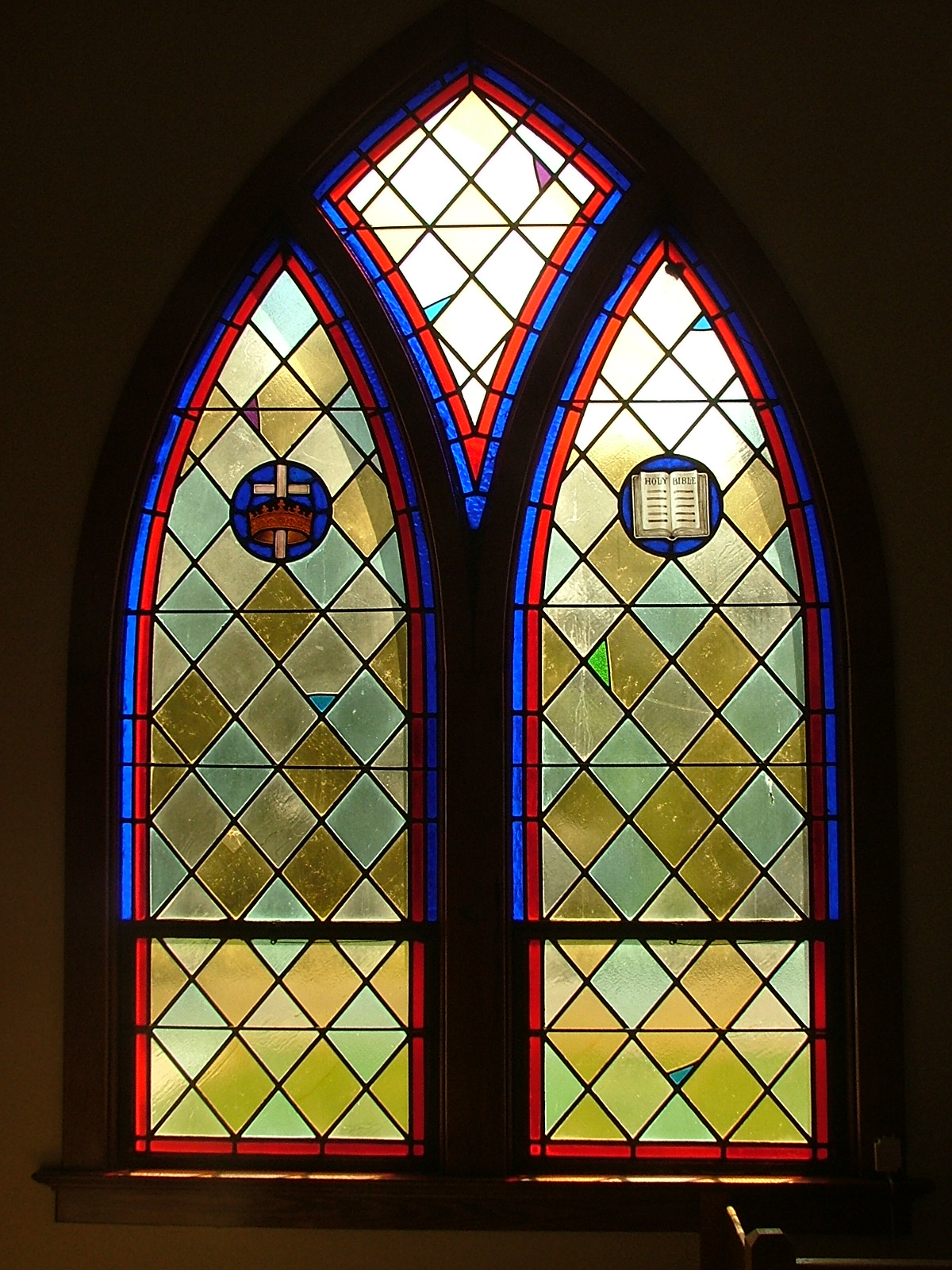 Winameg stained glass window
